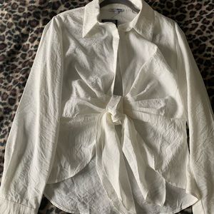 Fashion Nova Off White “No Flaws Shirt”